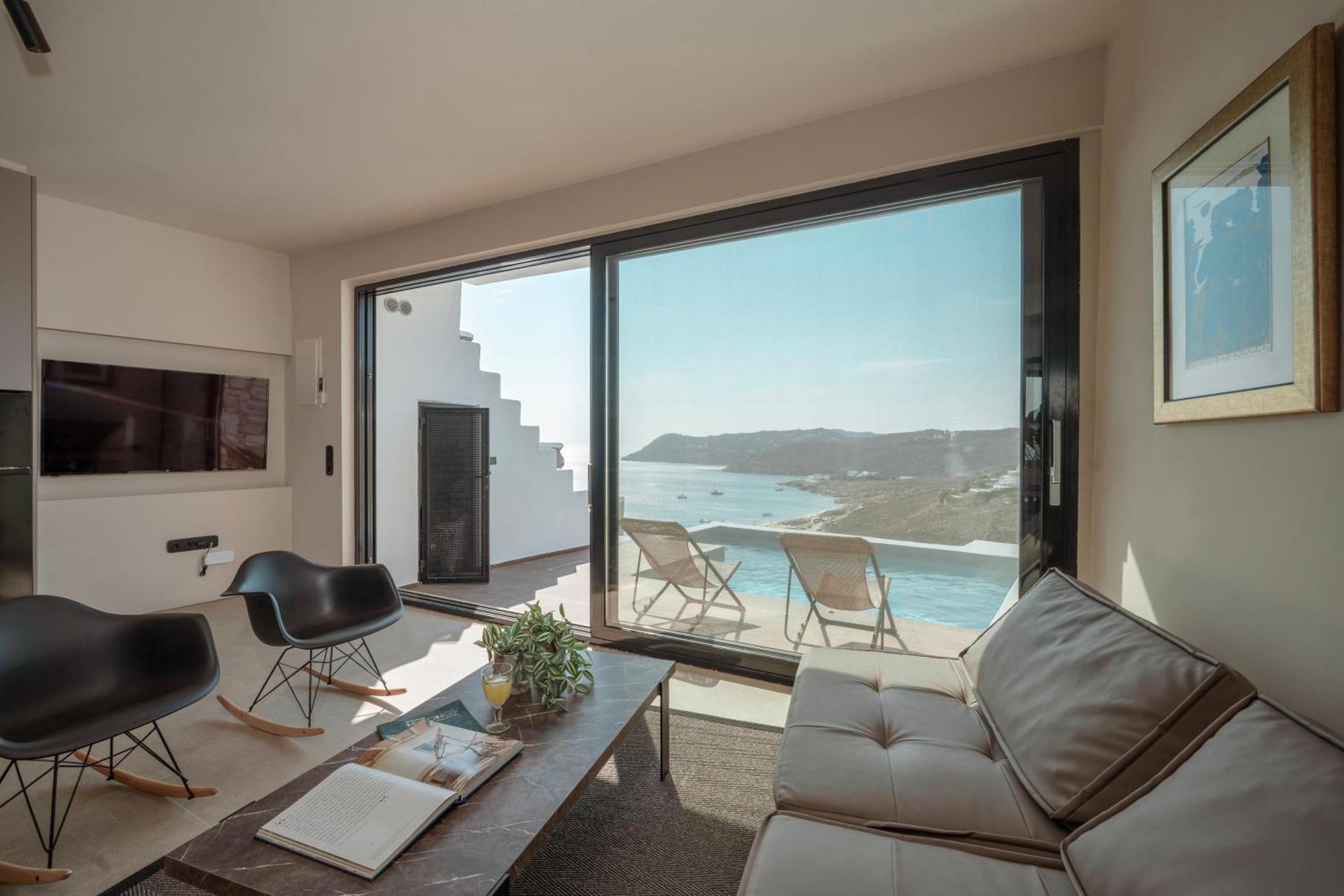 Luxury House With Private Pool At Elia Beach Mykonos Town Exterior photo