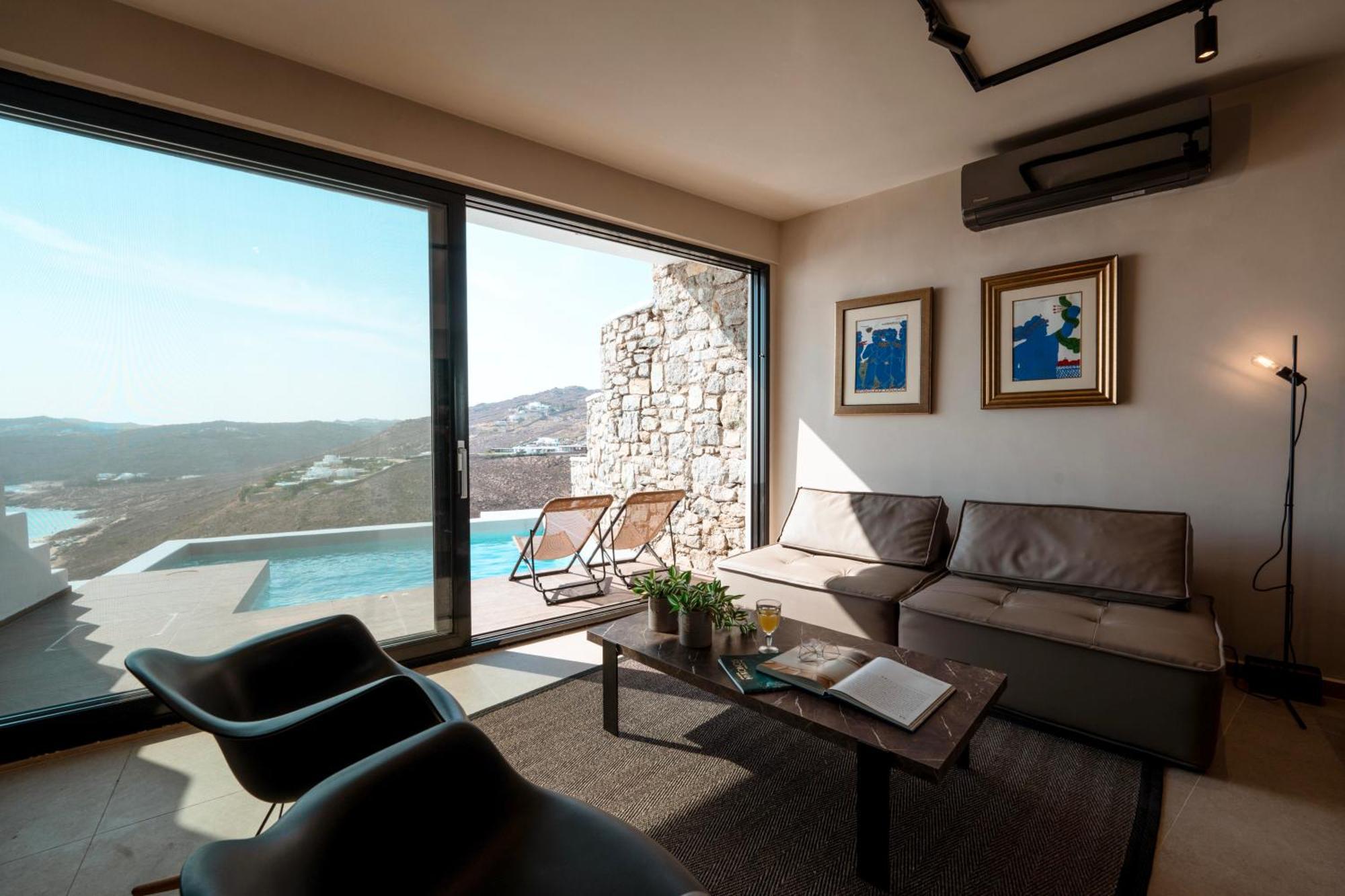 Luxury House With Private Pool At Elia Beach Mykonos Town Exterior photo
