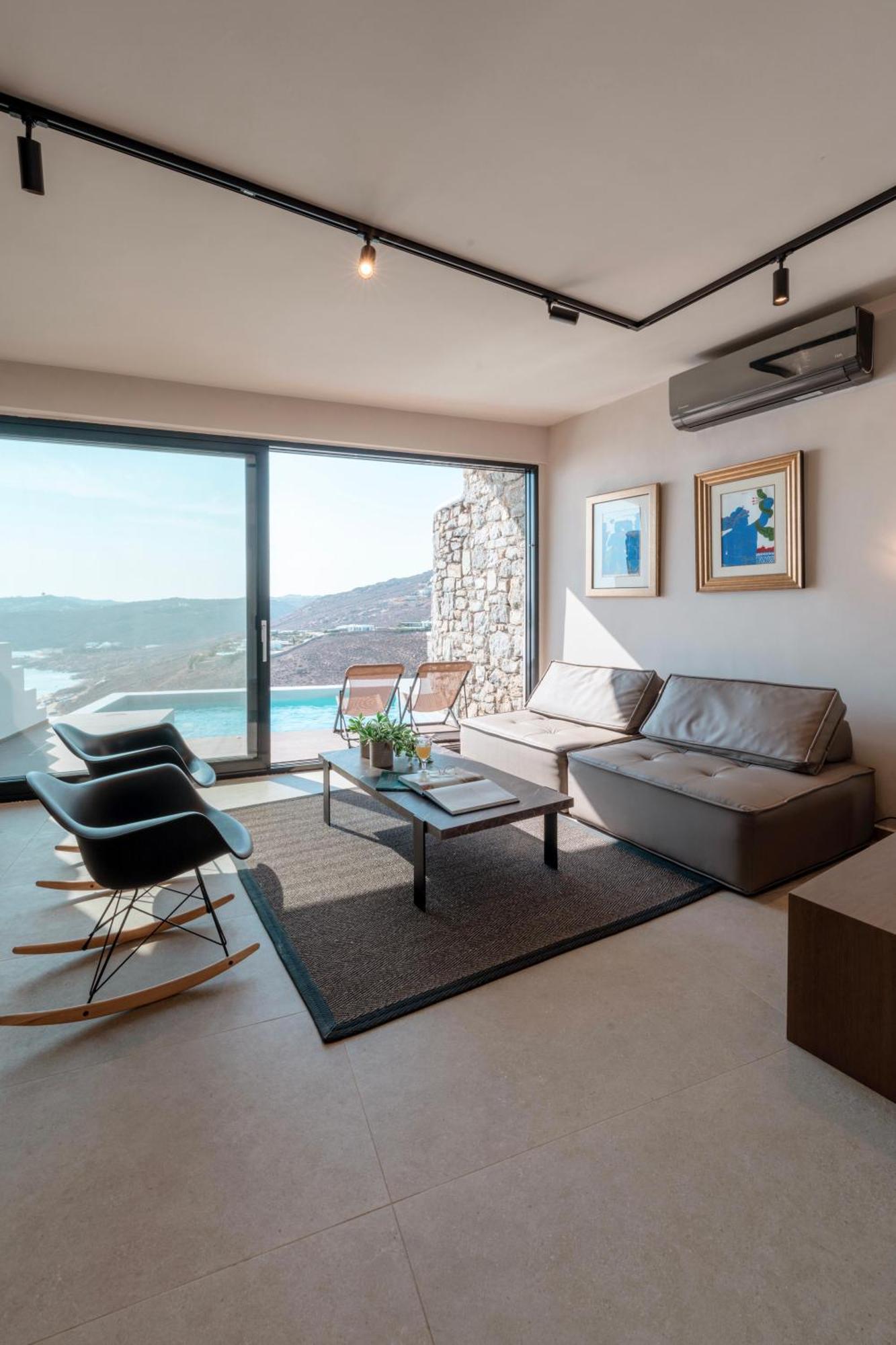 Luxury House With Private Pool At Elia Beach Mykonos Town Exterior photo