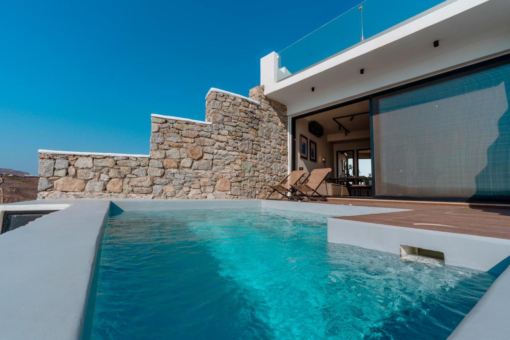 Luxury House With Private Pool At Elia Beach Mykonos Town Exterior photo